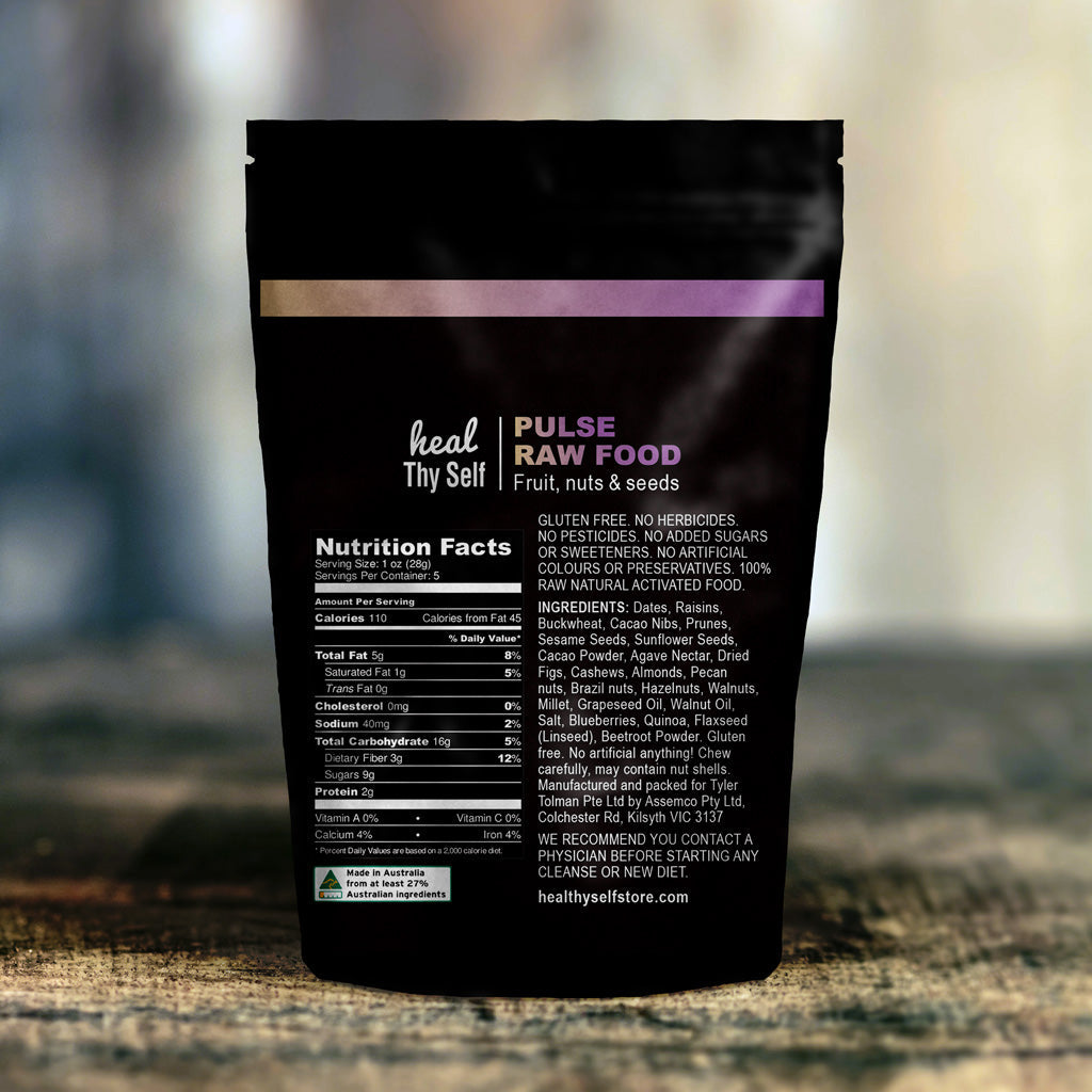Raw Food Nourishment Pack (7 x 5oz packets) - Healthyselfstore.com