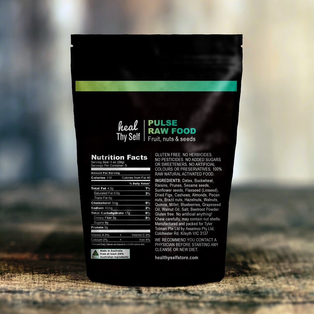 Raw Food Nourishment Pack (7 x 5oz packets) - Healthyselfstore.com