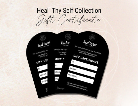 Heal Thy Self Collection Gift Certificate